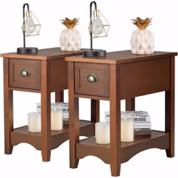 À propos de cet article 【Matériaux sélectionnés : 】Notre table d'appoint en panneau MDF de haute qualité, est robuste et dura ...