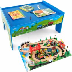 Description générale Cette table polyvalente 2 en 1 est idéale pour les enfants à partir de 3 ans. Elle dispose d'un plateau  ...