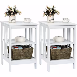 À propos de cet article 【Beaucoup d'espace de rangement:】 Avec ses trois niveaux d'espace de rangement, cette table est très  ...