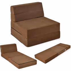 À propos de cet article 【Matelas lit Tri-fold Multifonctionnel :】 Le canapé-lit pliant tri-fold peut être utilisé comme canap ...