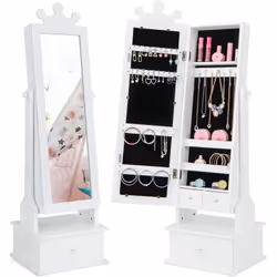 À propos de cet article 【Miroir enfants :】Notre armoire à bijoux est conçue avec un miroir adapté aux enfants pour s’habiller ...