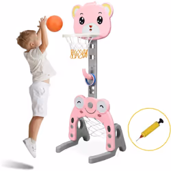 À propos de cet article 【Centre d'activités 3 en 1 :】 Notre panier de basketball comprend 3 activités : jouer au basket-ball, ...