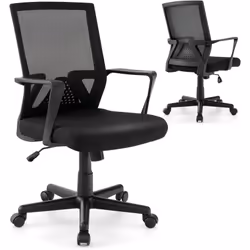 À propos de cet article 【Expérience confortable :】 Cette chaise de bureau est dotée d'un siège épais et d’une résilience à ha ...