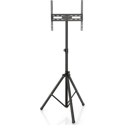 Costway - Support tv sur Pied Universel Pivotant pour tv 21'' à 47'' lcd led Plasma, Hauteur Réglable, Trépied Pliable, Pied tv Antidérapant en