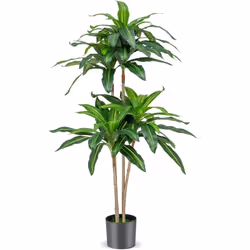 À propos de cet article 【Aspect vif et naturel】L'arbre artificiel de 140 cm de haut présente 92 feuilles verdoyantes et des t ...
