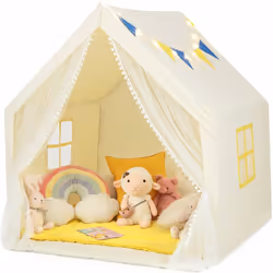 À propos de cet article 【Espace de Jeu Spacieux pour les Enfants :】La grande tente de jeu mesure 122 x 105 x 125 cm (L x l x  ...
