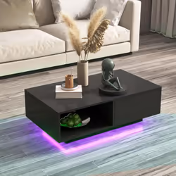 À propos de cet article 【LED magnifique : 】Vous pouvez choisir parmi 20 couleurs d'éclairage LED pour votre table basse via u ...