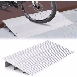 À propos de cet article 【Rampe d'entrée pour porte】Cette rampe de seuil de 8,5 cm de hauteur est spécialement conçue pour gar ...