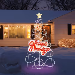 À propos de cet article 🎄【Effet d'éclairage brillant】L'arbre de Noël dispose de 216 lumières LED et de 6 modes d'éclairage p ...