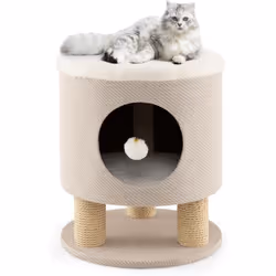 À propos de cet article 【Conception Innovante 3 en 1 : 】la niche pour chat est Non seulement un refuge pour vos animaux de co ...