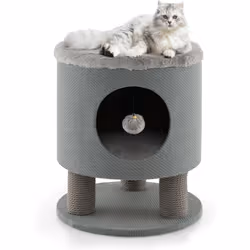 À propos de cet article 【Conception Innovante 3 en 1 : 】la niche pour chat est Non seulement un refuge pour vos animaux de co ...