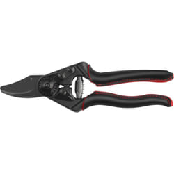 6 Premium se – Sécateur à une main, revêtement noir unique, poignées en aluminium forgé avec cuir, coupe précise 20 mm, ergonomique - Felco