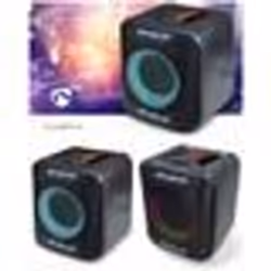 Enceinte Bluetooth - Nedis - KARAOKE - 150W - Effets LED - Autonomie 5h + Micro filaire