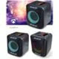 Enceinte Bluetooth - Nedis - KARAOKE - 150W - Effets LED - Autonomie 5h + Micro filaire