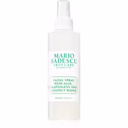 Réveillez votre peau d'un éclat de fraîcheur. Le spray pour le visage Mario Badescu Facial Spray With Aloe, Adaptogens And Co ...