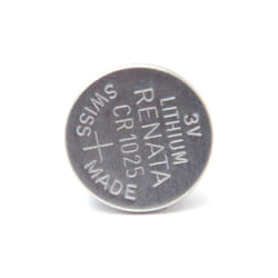 Swatch Group - Pile bouton lithium blister CR1025 3V 30mAh - Renata