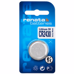 Parmi les modèles compatibles : CR2430 3V; 6430;DL2430;5011LC;E-CR2430;ECR2430;KCR2430;KECR2430;KL2430;L20;L2430;LF1/2W;BATLI ...
