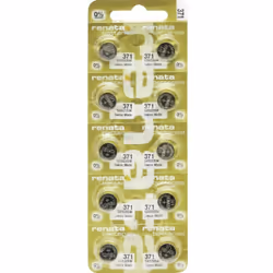 Informations techniques Capacité (mAh, Ah) : 40 mAh Comparatifs piles/accus : SR920SW, SR69, SR921, V371, D371, 605, 280-31,  ...