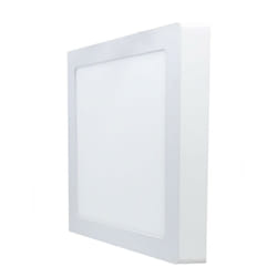 Europalamp - hublot led 18W carré blanc chaud interieur IP20