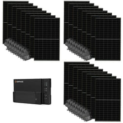 Kit photovoltaïque autoconsommation Thomson 24 modules 9KW - Tout inclus - accompagnement, démarches et installation