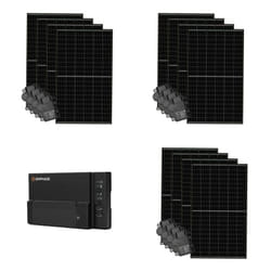 Kit photovoltaïque autoconsommation Thomson 12 modules 4KW - Tout inclus - accompagnement, démarches et installation