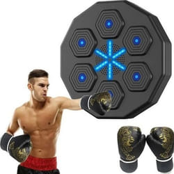 Machine de boxe musicale cible électronique dentrainement avec accroche murale