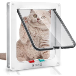 Chatière pour chat/chien Taille l (25 23.5 cm)