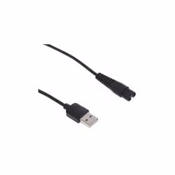 TYPE DE PRODUIT : Câble de charge USB pour chargeur de rasoirCARACTÉRISTIQUES : Un câble de charge USB pour un chargeur de ra ...
