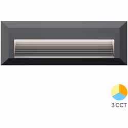 Cette applique murale LED VEKTA-B 3en1 3W 180lm IP65 gris offre de nombreux avantages pour l'éclairage extérieur de votre hab ...