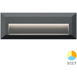 Applique murale led vekta-b 3en1 3W 180lm IP65 Gris