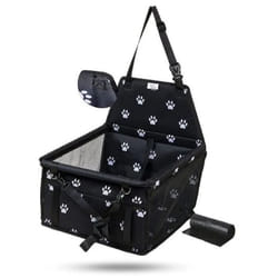 Siège auto anti-dérapant pour chien Noir
