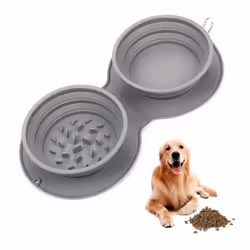 Gamelle pliable pour chien, gamelle de voyage portable