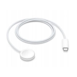 Chargeur USB-C à induction compatible Apple Watch - Blanc