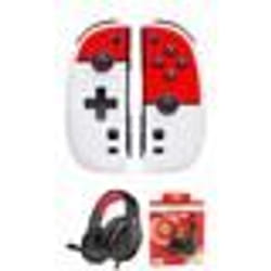 Manette et casque - Nintendo - iiCon Pokeball dragonnes V2 - Ergonomique - Sans fil - Joysticks 3D