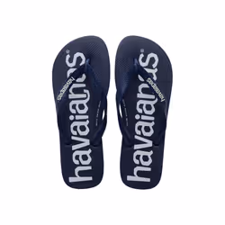 Havaianas Top Logomania, Mâle, Adulte, Tongs, Bleu, 39 - 40, EUE