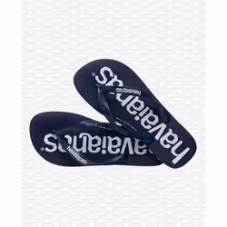 Havaianas Top Logomania Mâle 39 - 40 Bleu - Vue supplémentaire 4