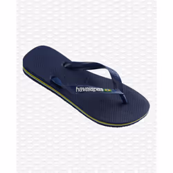 Havaianas Brasil Logo Femelle 39 - 40 Marine