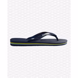 Havaianas Brasil Logo Femelle 39 - 40 Marine