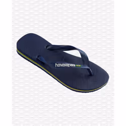 Havaianas Brasil Logo Femelle 43 - 44 Marine