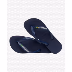 Havaianas Brasil Logo Femelle 43 - 44 Marine - Vue supplémentaire 4