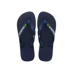 Havaianas Brasil Logo Femelle 45 - 46 Marine