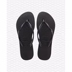 Havaianas Slim, Femelle, Adulte, Tongs, Noir, 41 - 42, EUE