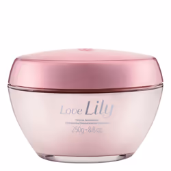 Boticário Lily B74969, Crème, Femmes, Hydratant, Lissage, Adoucissant, Tous types de peau, 250 g, Pot