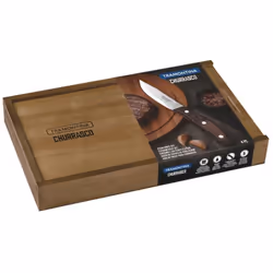 L'ensemble de 4 couteaux TRAMONTINA RIO GRANDE - gamme PREMIUM Churrasco, représente le haut de gamme de la marque TRAMONTINA ...