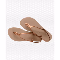 Havaianas Luna Femelle 39 - 40 Or rose - Vue supplémentaire 4