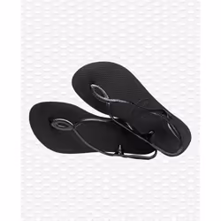 Havaianas Luna Femelle 35 - 36 Noir - Vue supplémentaire 4