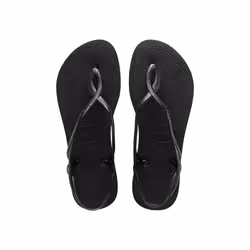Havaianas Luna, Femelle, Adulte, Tongs, Noir, 37 - 38, EUE