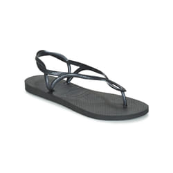 Tong à Elastiques Enfant Havaianas Luna Noir