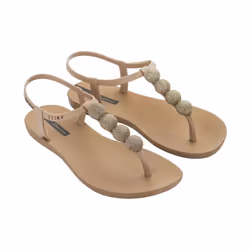 Chaussures Femme IPANEMA Class Glow Beige - Talon Plat - Synthétique