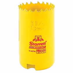 Scie cloche bimétallique HSS cobalt Starrett FASTCUT 32 mm (1,1/4") Foret industriel pour percer des tôles, des profilés, des ...